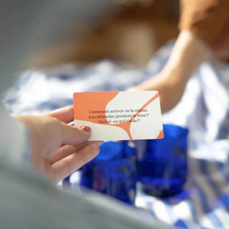 Jeu de cartes pour couples : 90 questions "à nu" - Image 5