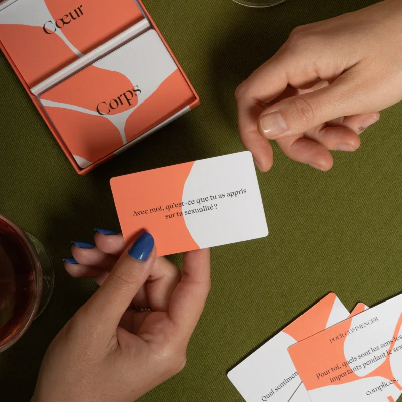 Jeu de cartes pour couples : 90 questions "à nu" - Image 8