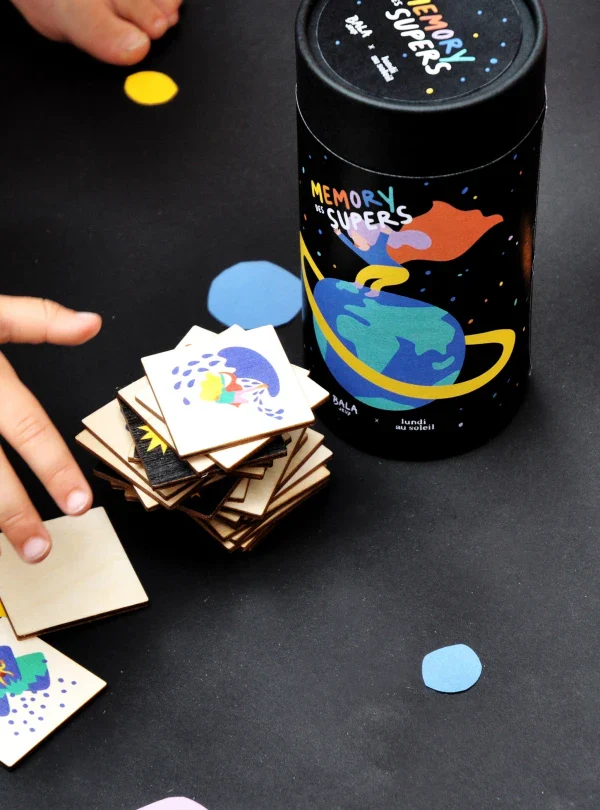 Jeu memory illustré pour enfants - Les Supers - Image 8
