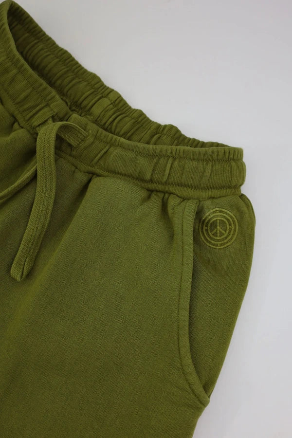 Jogging en coton bio Olive - Adam - Image 3
