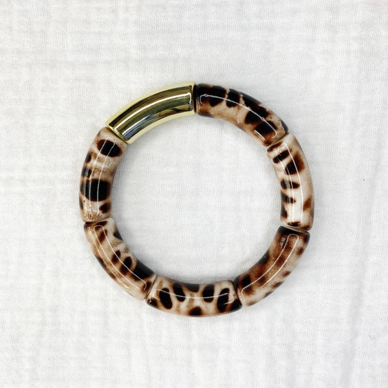 Jonc Colorés en perles acryliques "colorful bangle" - Image 10