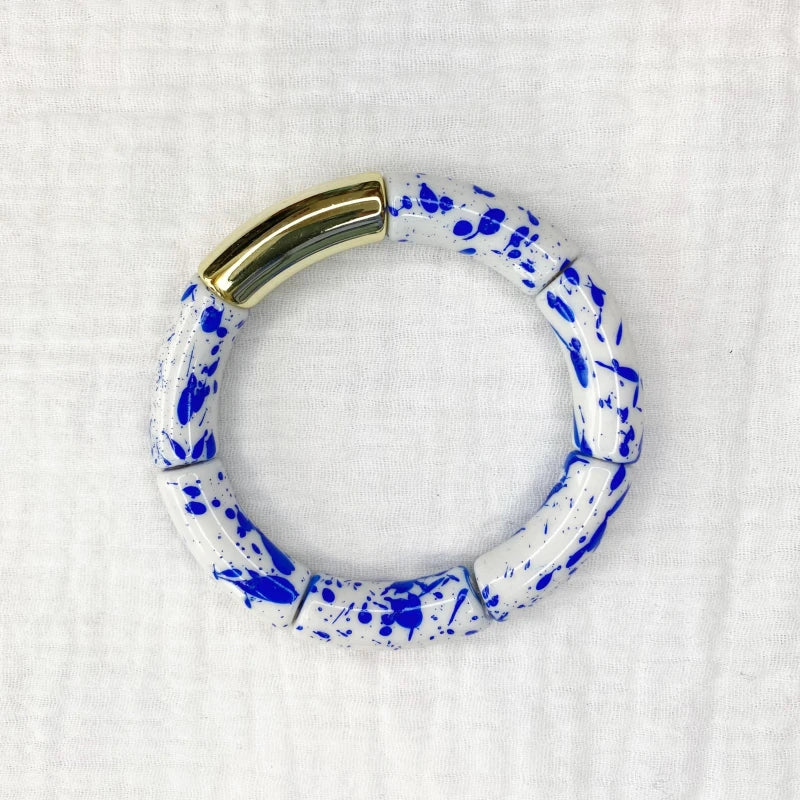 Jonc Colorés en perles acryliques "colorful bangle" - Image 14