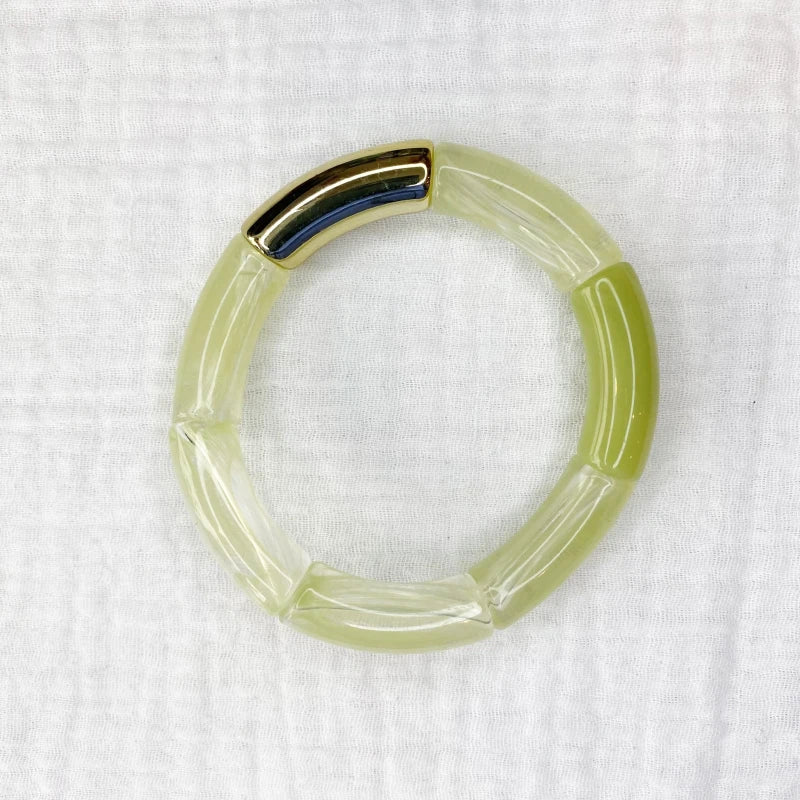 Jonc Colorés en perles acryliques "colorful bangle" - Image 5