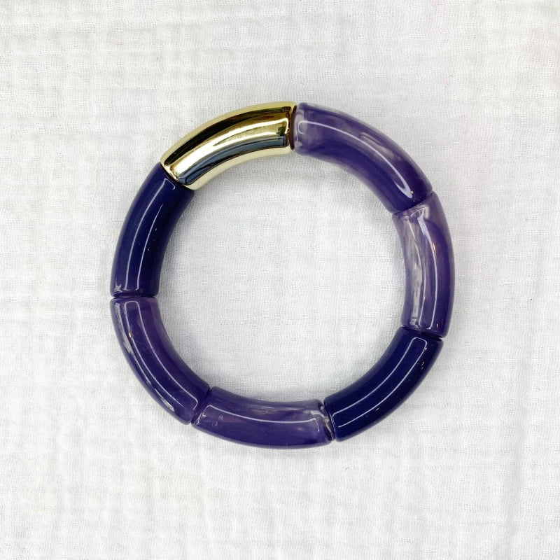 Jonc Colorés en perles acryliques "colorful bangle" - Image 9