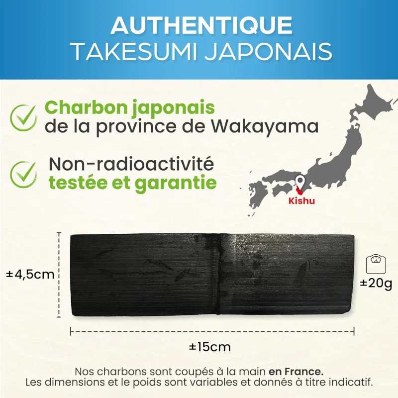 Kit de Purification d'Eau : Carafe 1.6L et Takesumi Japonais x2 - Image 2