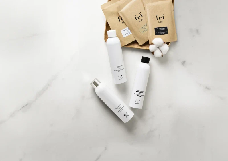 Kit Découverte – Recharge de Poudre Nettoyante 50g & Flacon à remplir - Image 3