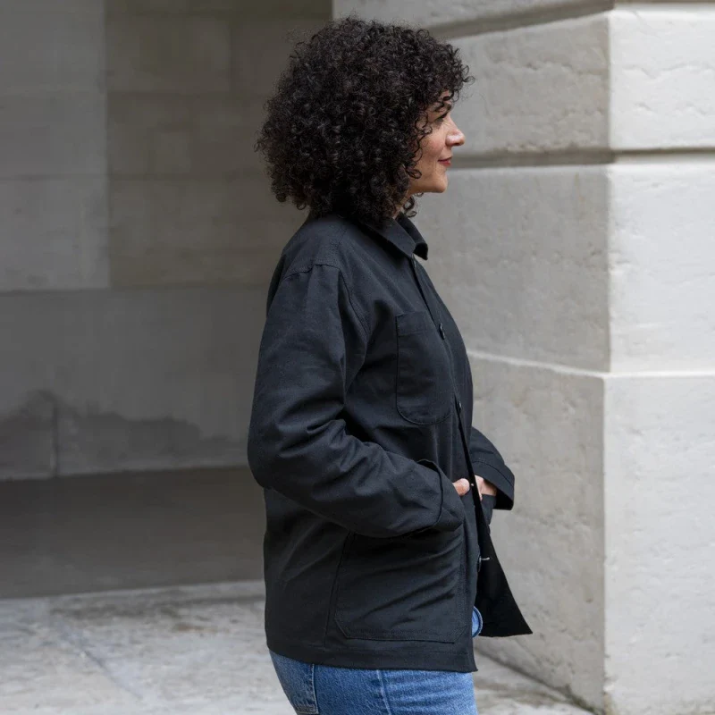 Veste d'été mixte Française en coton bio - Image 5