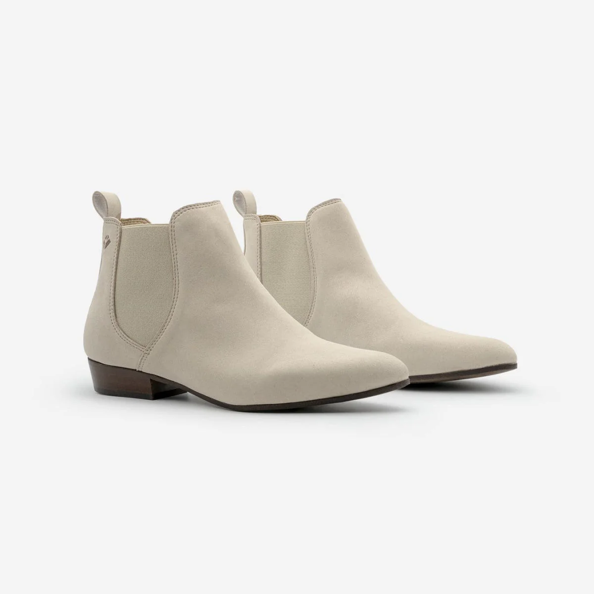 Bottines véganes pour femmes Beige Laïka - Image 8