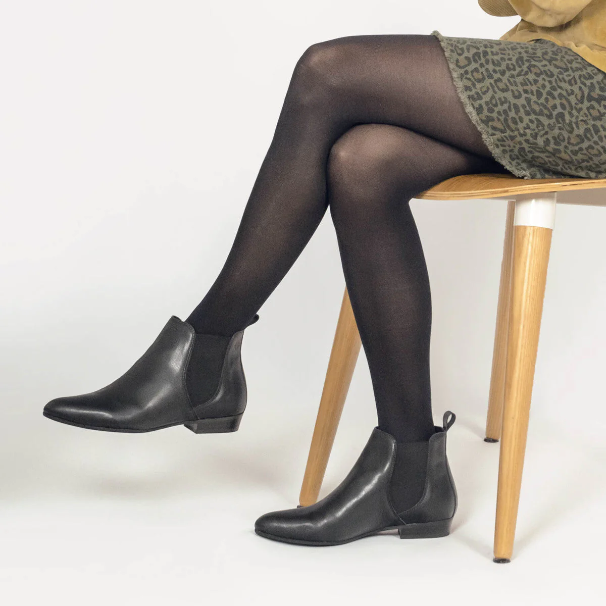 Bottines véganes Noir pour femmes Laïka - Image 6