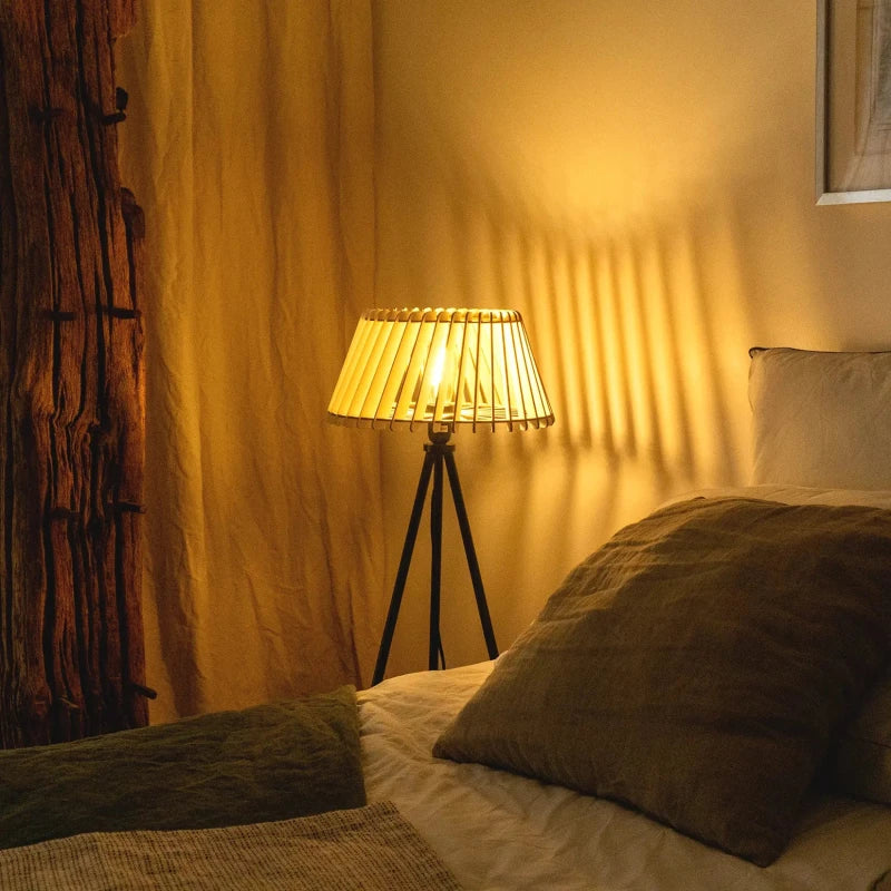 Lampadaire Fait Main en Bois et Métal - Alizée - Image 2
