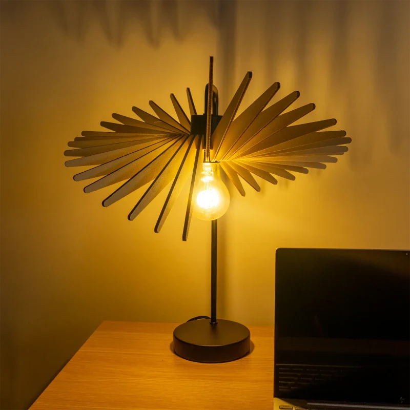 Lampe à poser en bois design made in France - Alba - Image 6