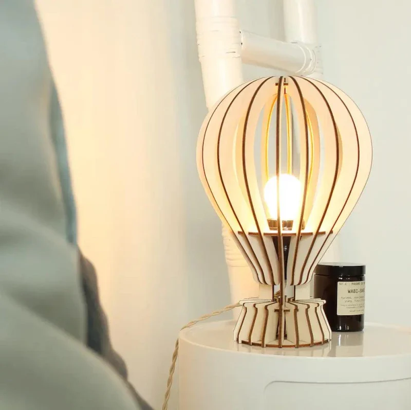 Lampe de chevet fait main - Archimède - Image 12