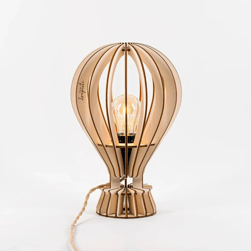 Lampe de chevet fait main - Archimède - Image 5