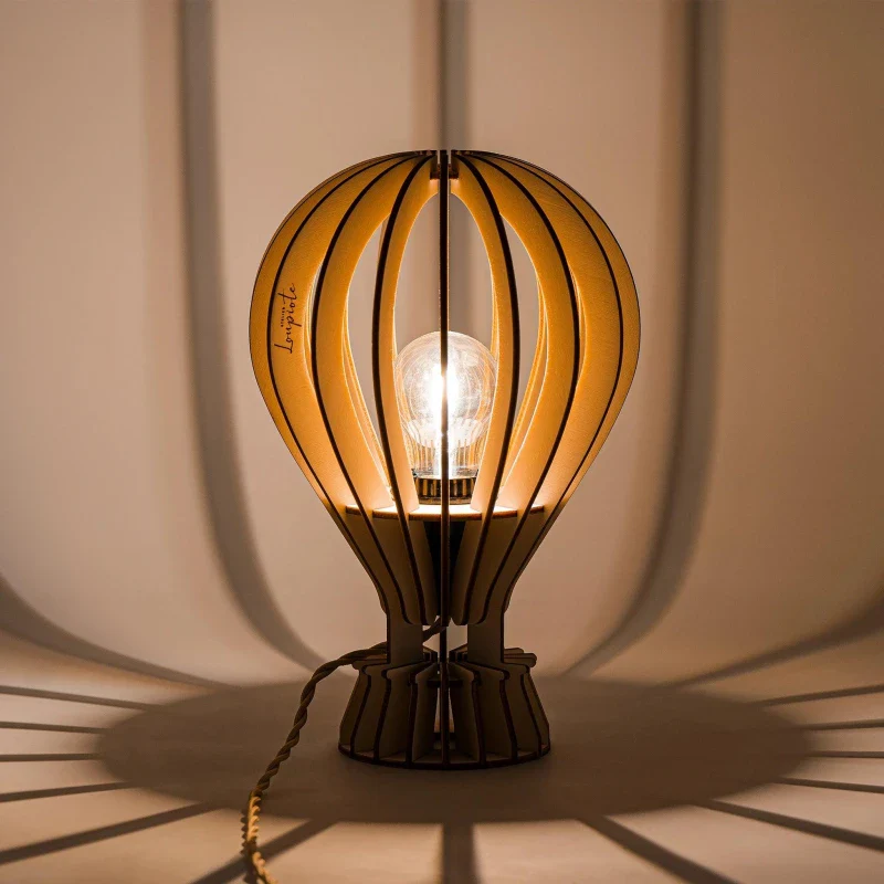 Lampe de chevet fait main - Archimède - Image 6