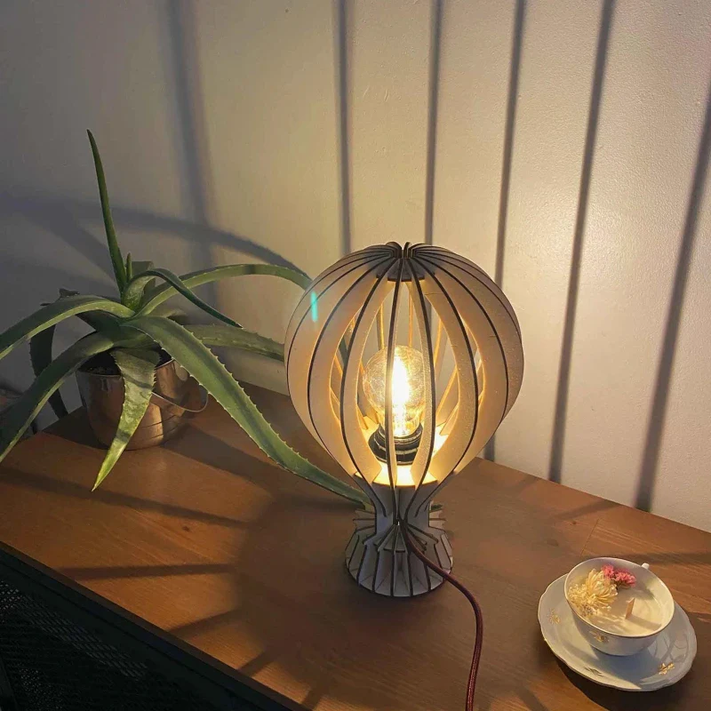 Lampe de chevet fait main - Archimède - Image 8