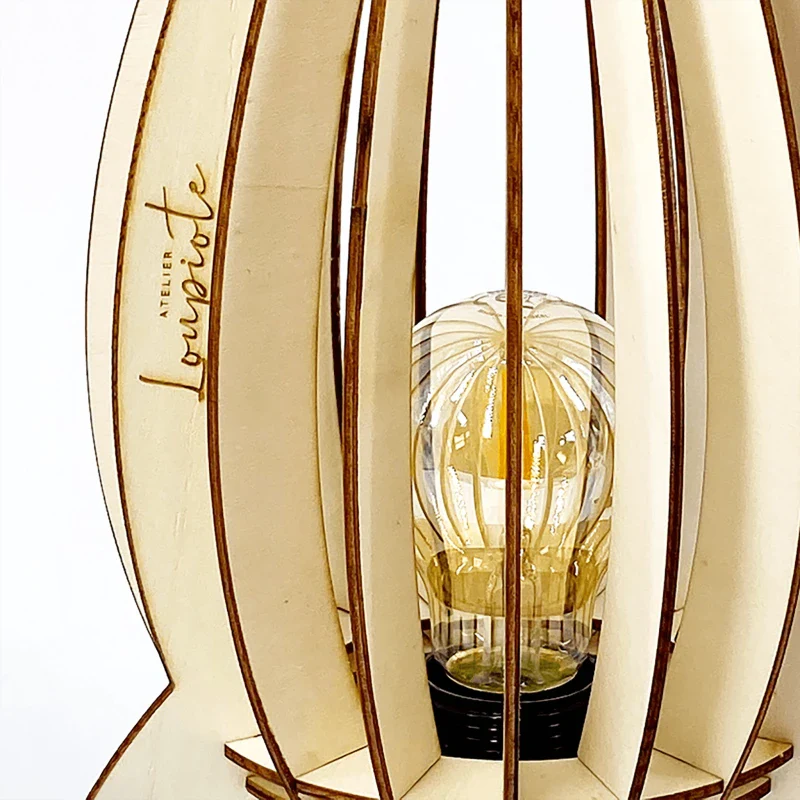 Lampe de chevet fait main - Ariane - Image 3
