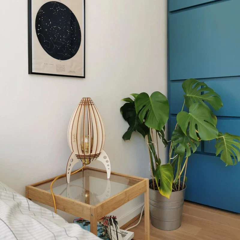 Lampe de chevet fait main - Ariane - Image 5