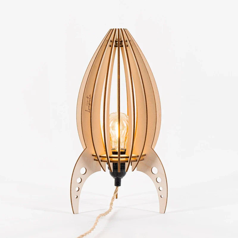 Lampe de chevet fait main - Ariane - Image 6
