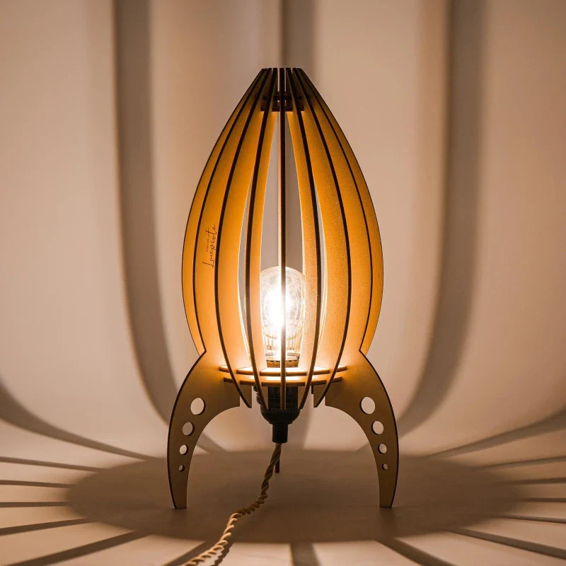 Lampe de chevet fait main - Ariane - Image 7