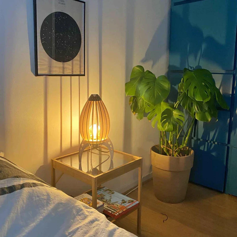 Lampe de chevet fait main - Ariane - Image 9
