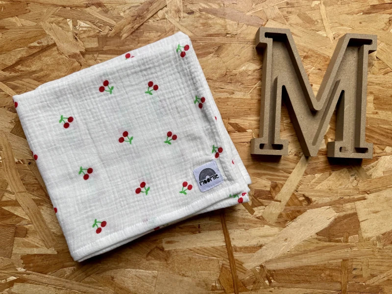 Lange Cerises Fait Main - 100% Coton Éco-Responsable - Image 2