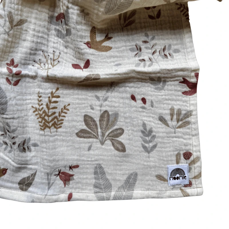 Lange en coton imprimé feuilles - Alban - Image 3