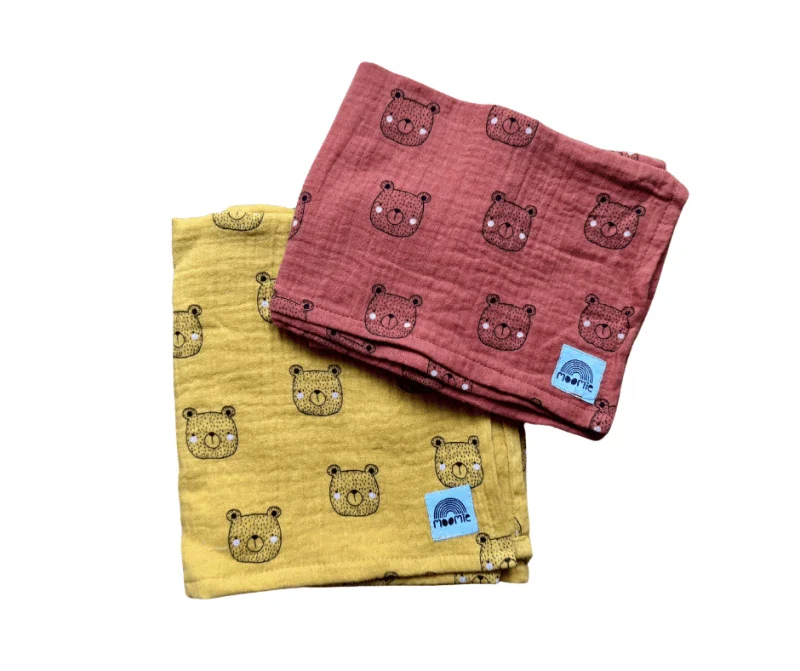 Lange Imprimé Ours en Coton Certifié GOTS - Image 9