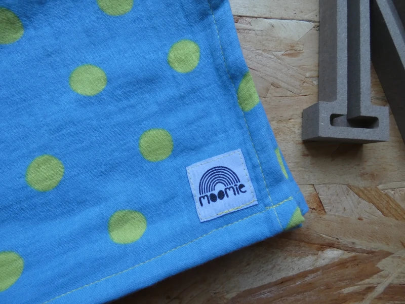 Lange Pois bleu - Fait Main - Image 3