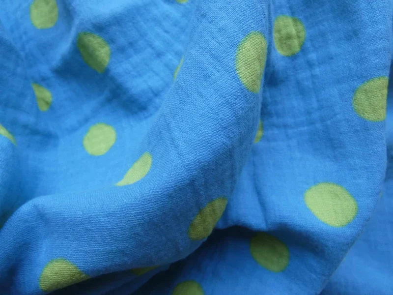 Lange Pois bleu - Fait Main - Image 5