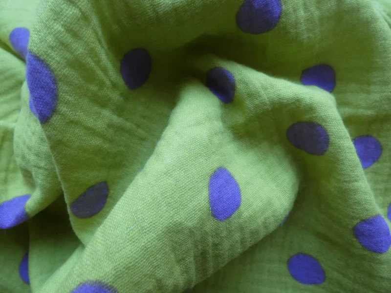 Lange à Pois vert anis - Image 4