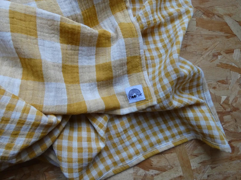 Lange XXL à carreaux réversible - Moomie - Image 10