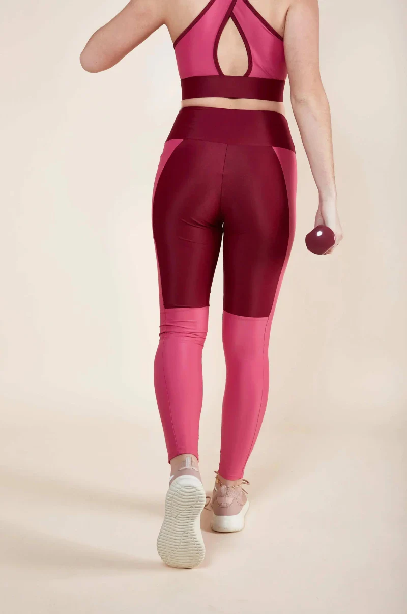 Legging de sport éthique Magenta - Image 8