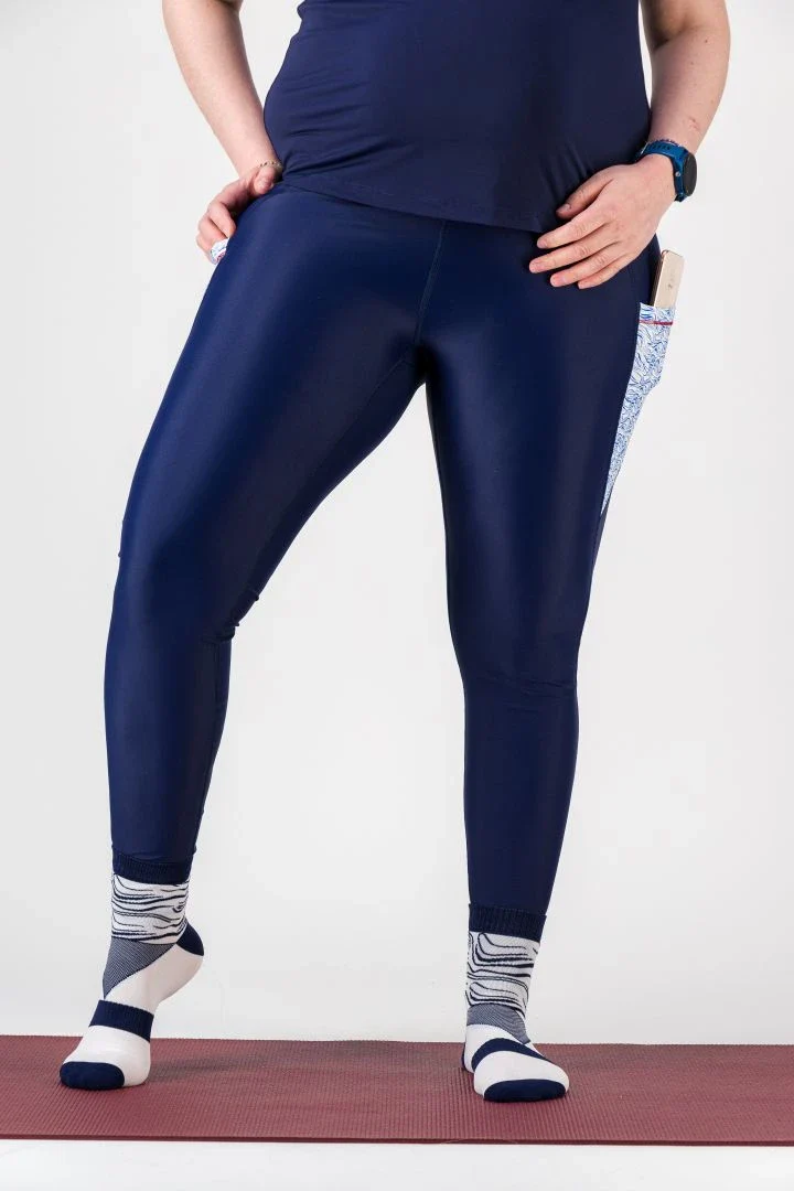 Legging de sport femme ecoresponsable "Nouvelle Vague" - Image 12