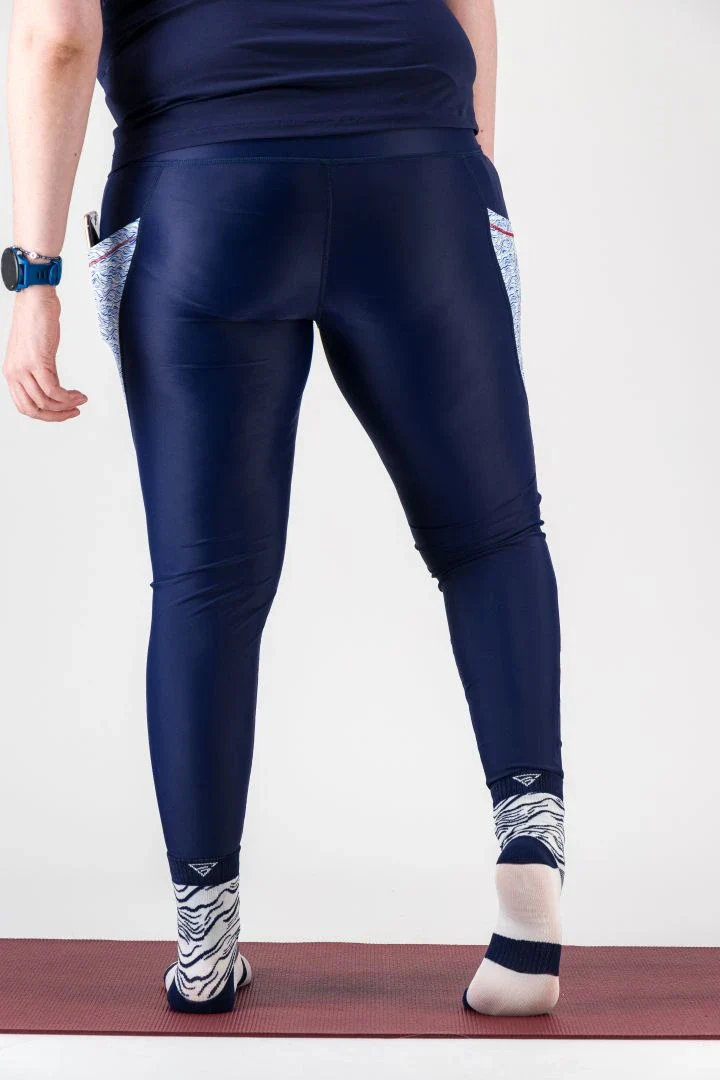 Legging de sport femme ecoresponsable "Nouvelle Vague" - Image 13