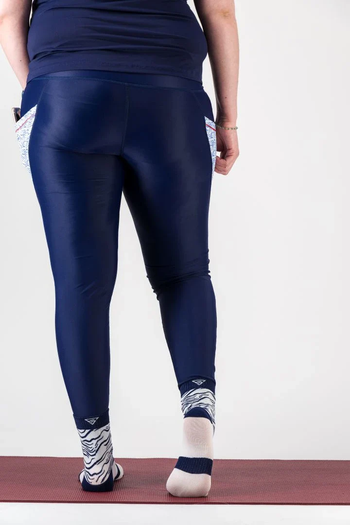 Legging de sport femme ecoresponsable "Nouvelle Vague" - Image 14