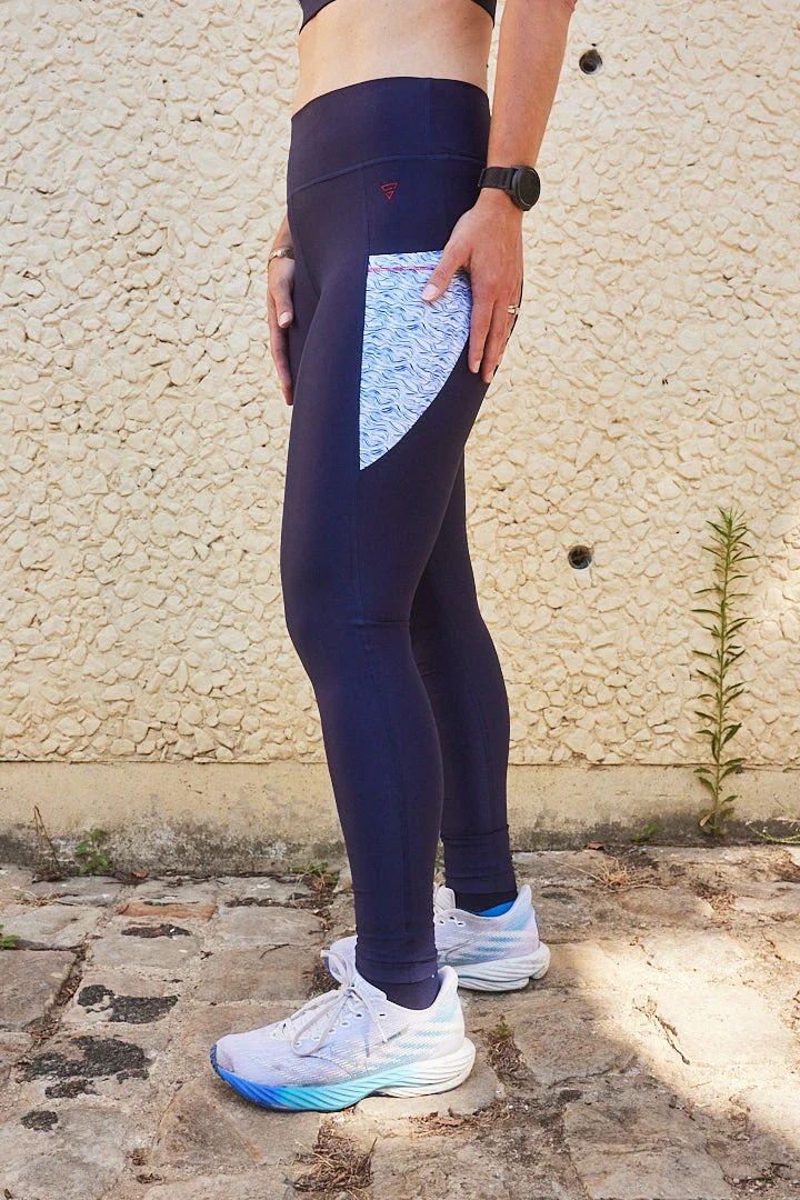 Legging de sport femme ecoresponsable "Nouvelle Vague" - Image 8