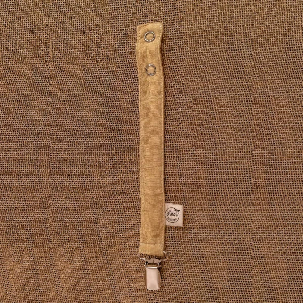 Attache-tétine pour bébé en coton bio | 5 coloris - Image 4