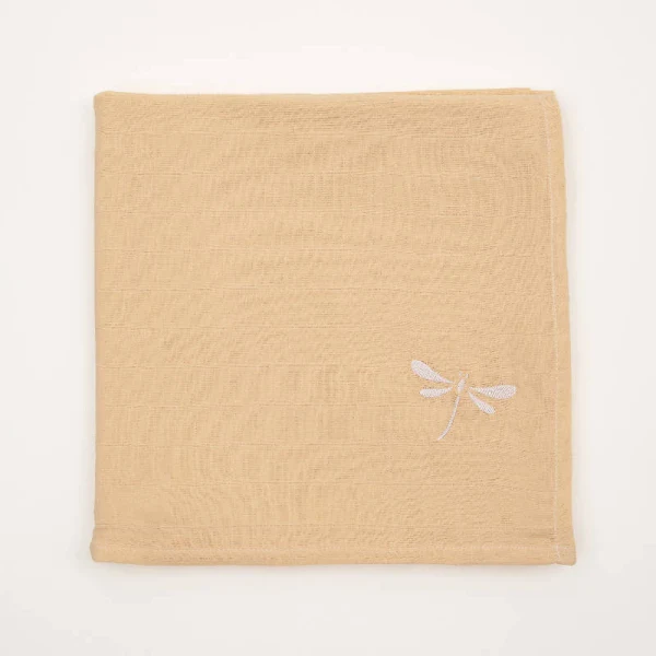 Lange bébé en coton bio GOTS et son pochon | 5 coloris - Image 7
