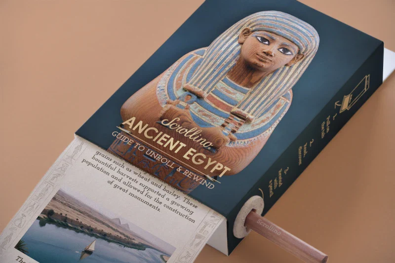Livre à dérouler - "Ancient Egypt"