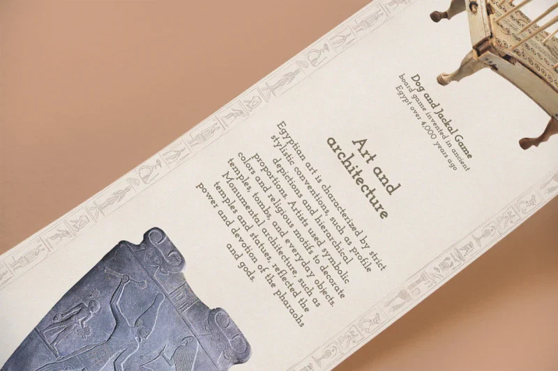 Livre à dérouler - "Ancient Egypt" - Image 3