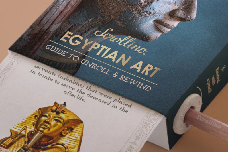 Livre à dérouler - "Egyptian Art" - Image 2
