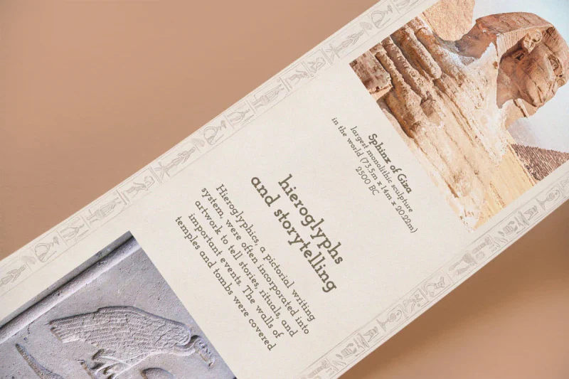 Livre à dérouler - "Egyptian Art" - Image 3