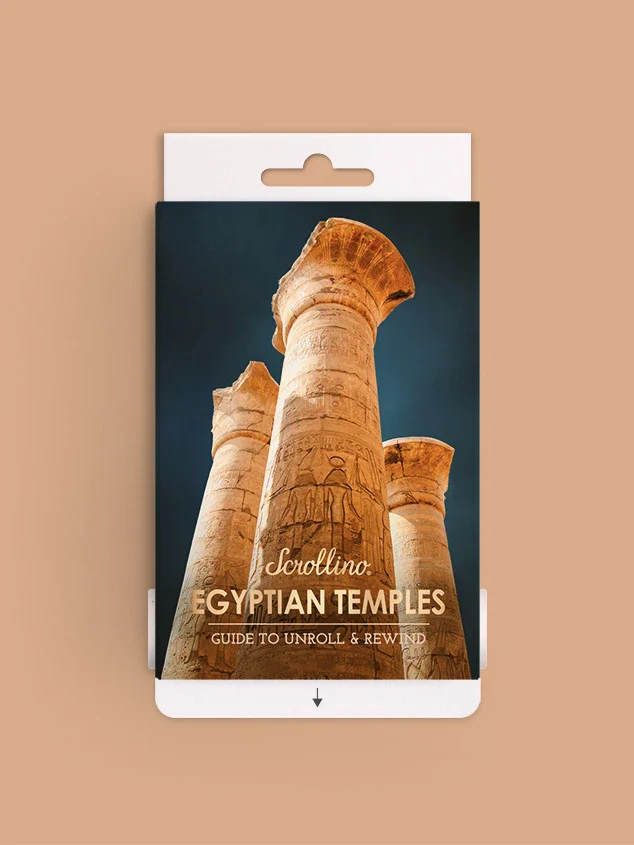 Livre à dérouler - "Egyptian Temples" - Image 4