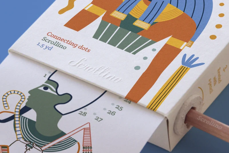 Livre à dérouler - "GODS by Dots" - Image 3