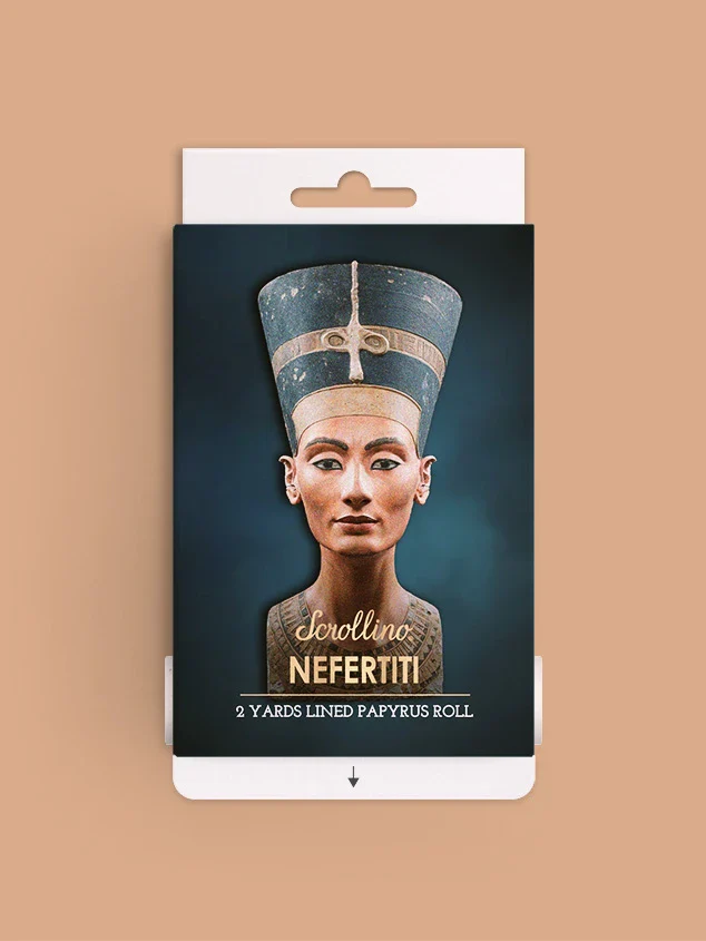 Livre à dérouler - "Nefertiti Papyrus" - Image 4