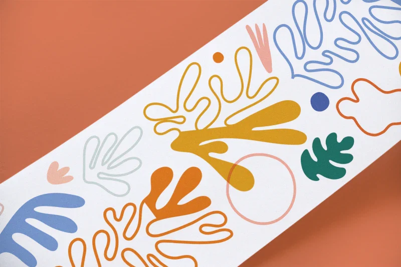 Livre de coloriage à dérouler - "Matisse Coloring" - Image 2
