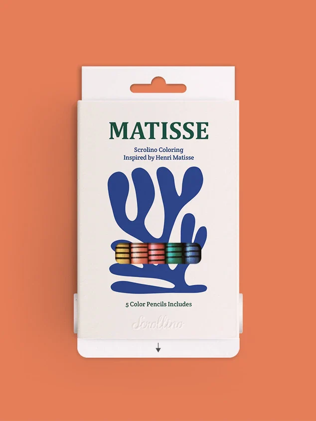 Livre de coloriage à dérouler - "Matisse Coloring" - Image 4