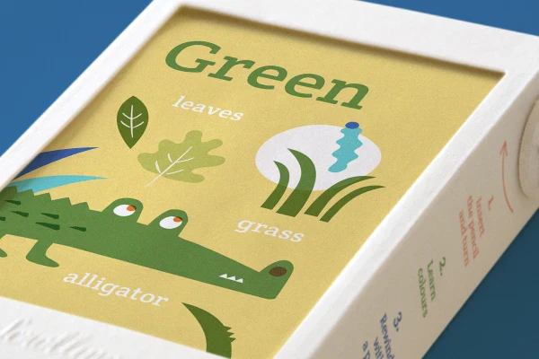 Livre objet à dérouler 100% compostable - Scrollino Couleurs - Image 6