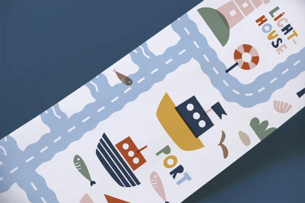 Livre objet à dérouler 100% compostable - Scrollino Ocean Tour - Image 6