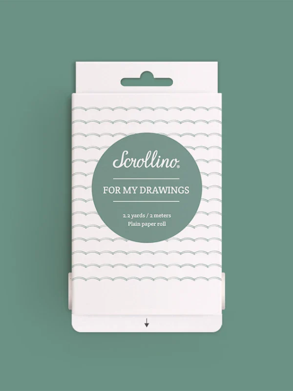 Livre objet à dérouler 100% compostable - Scrollino Pour mes Dessins - Image 6